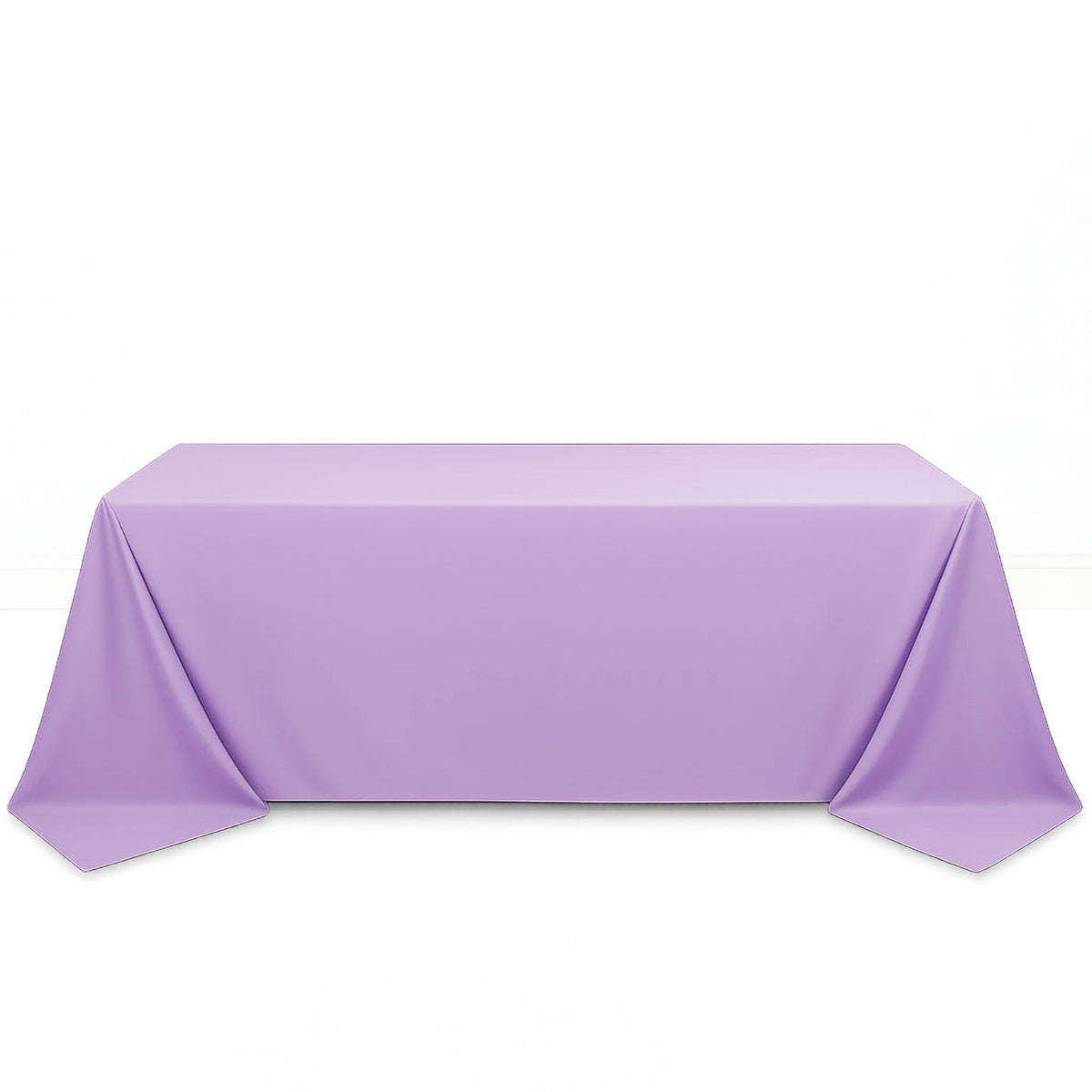 Scuba Polyester Rectangular Tablecloth 90"x132" - By TCF Linens