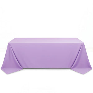 Scuba Polyester Rectangular Tablecloth 90"x132" - By TCF Linens