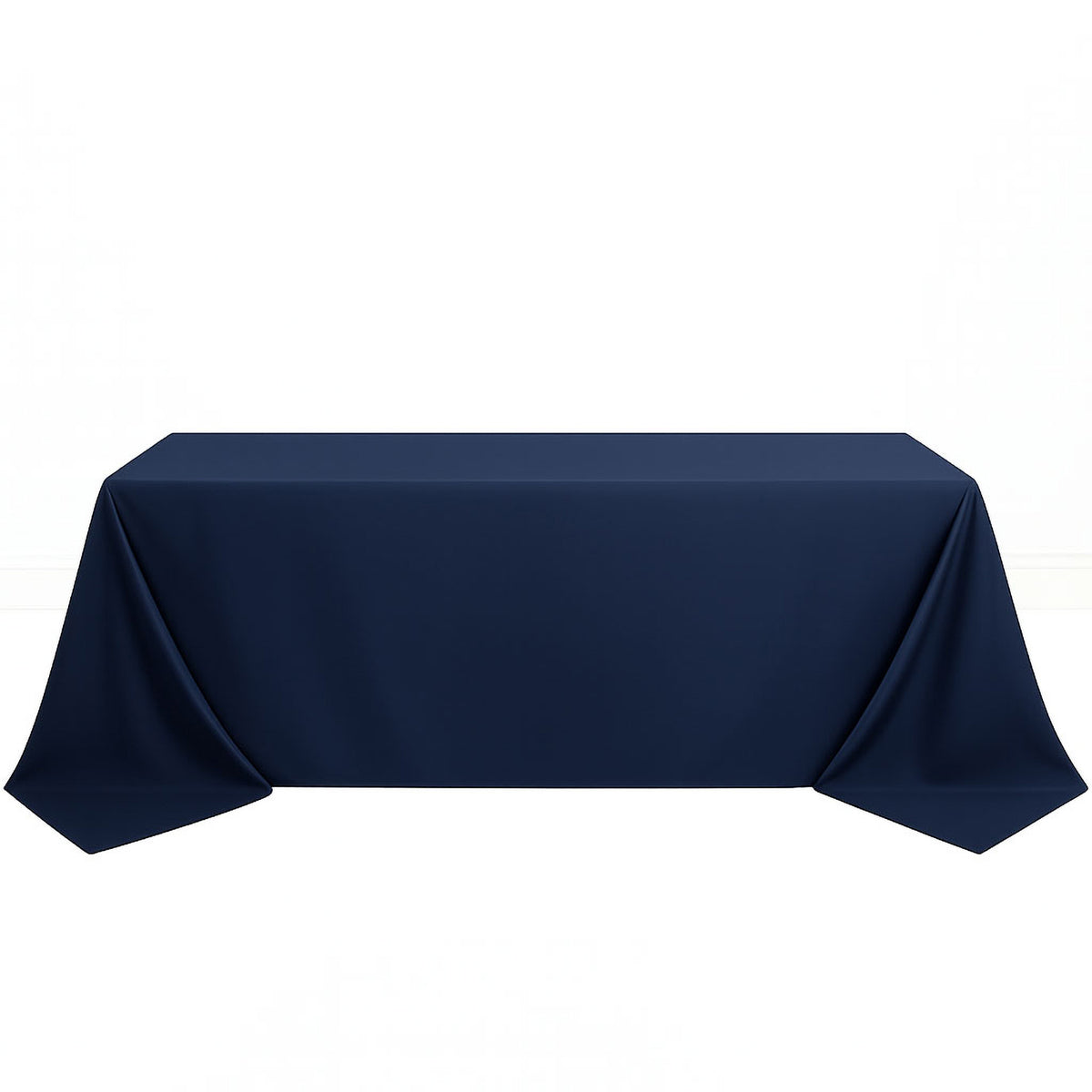 Scuba Polyester Rectangular Tablecloth 90"x132" - By TCF Linens