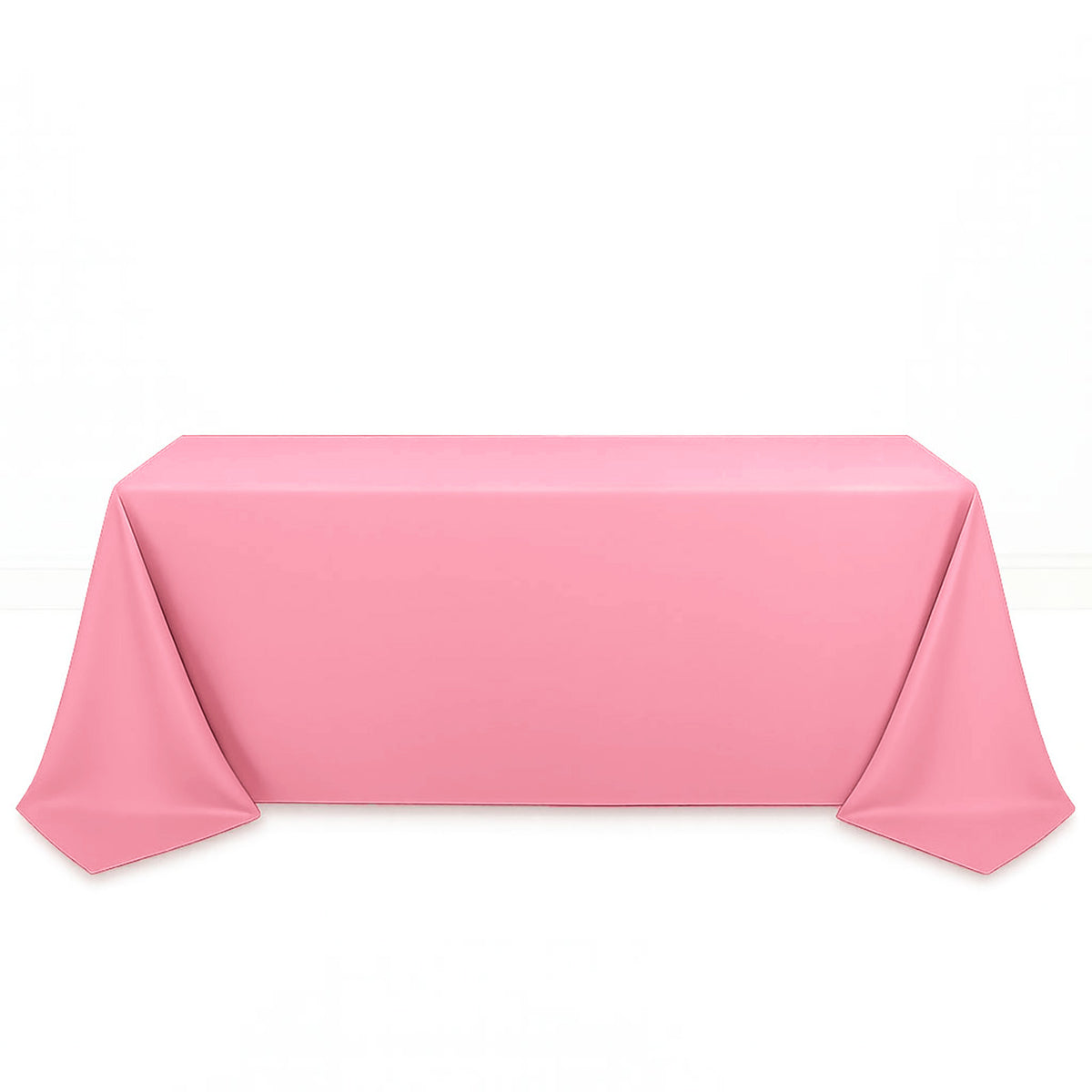 Scuba Polyester Rectangular Tablecloth 90"x132" - By TCF Linens