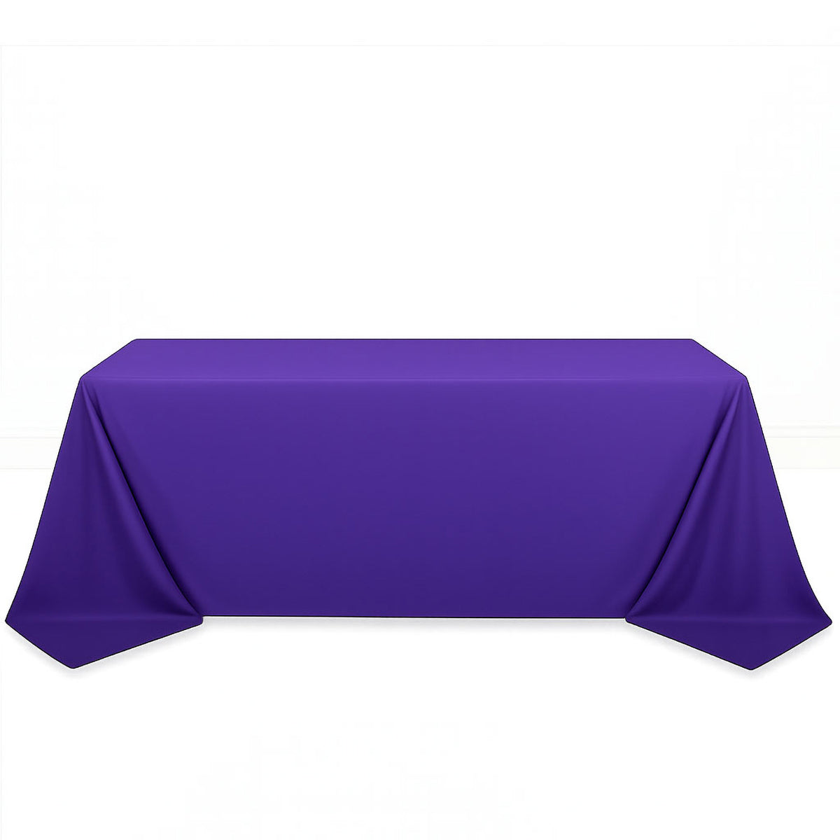 Scuba Polyester Rectangular Tablecloth 90"x132" - By TCF Linens