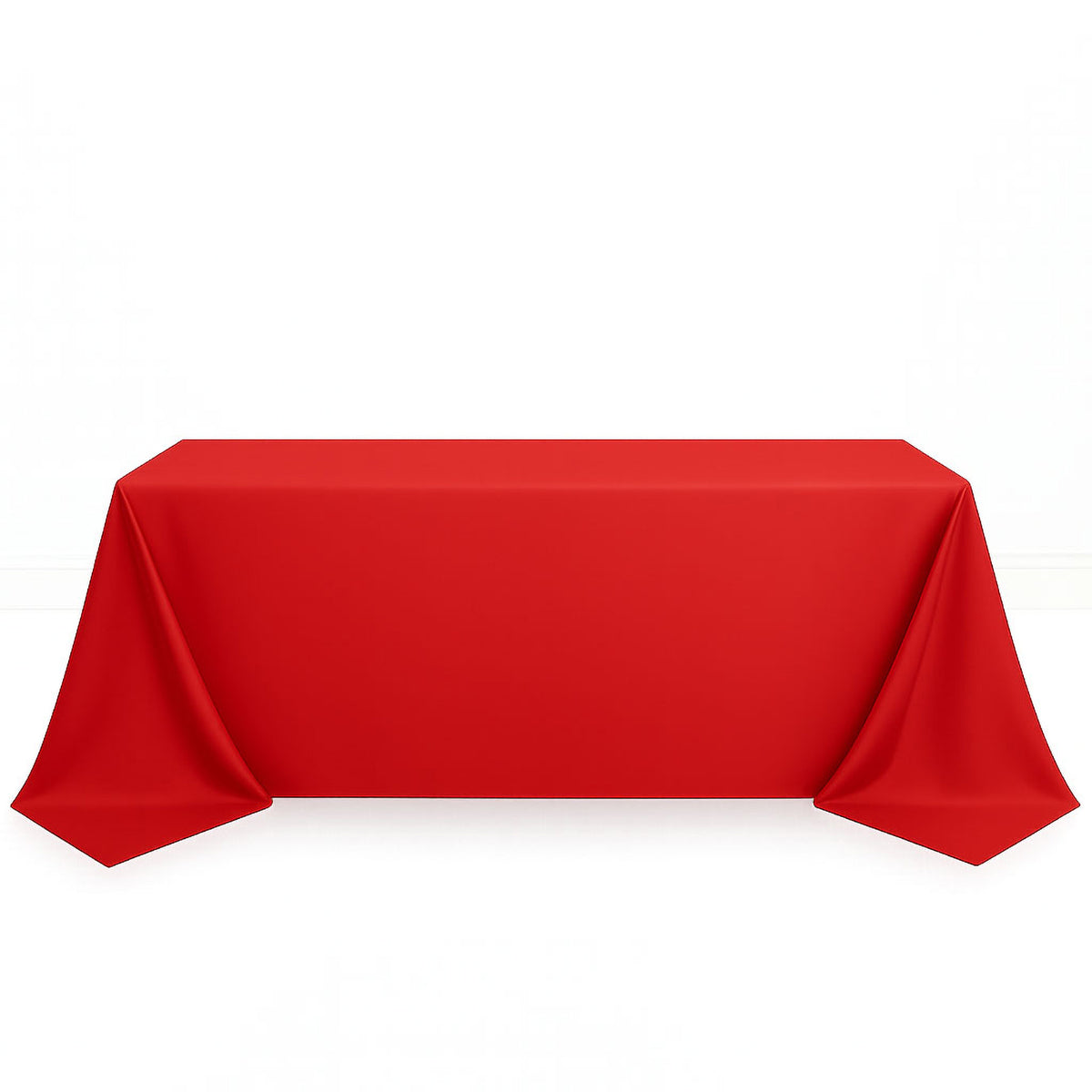 Scuba Polyester Rectangular Tablecloth 90"x132" - By TCF Linens