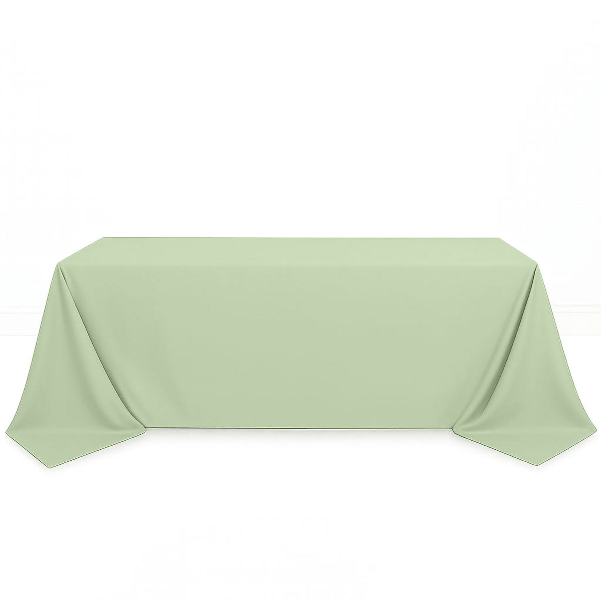 Scuba Polyester Rectangular Tablecloth 90"x132" - By TCF Linens