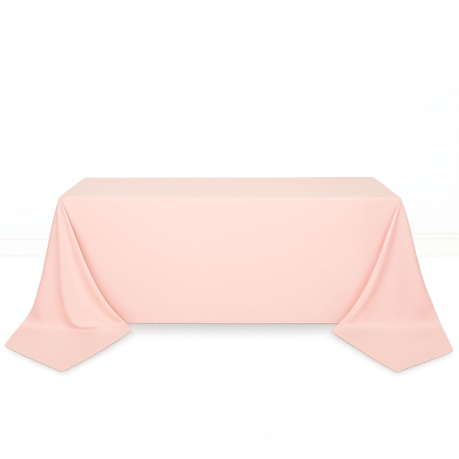 Scuba Polyester Rectangular Tablecloth 90"x156" - By TCF Linens