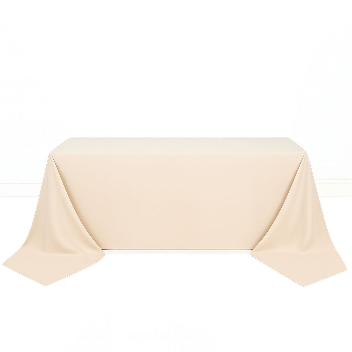 Scuba Polyester Rectangular Tablecloth 90"x156" - By TCF Linens
