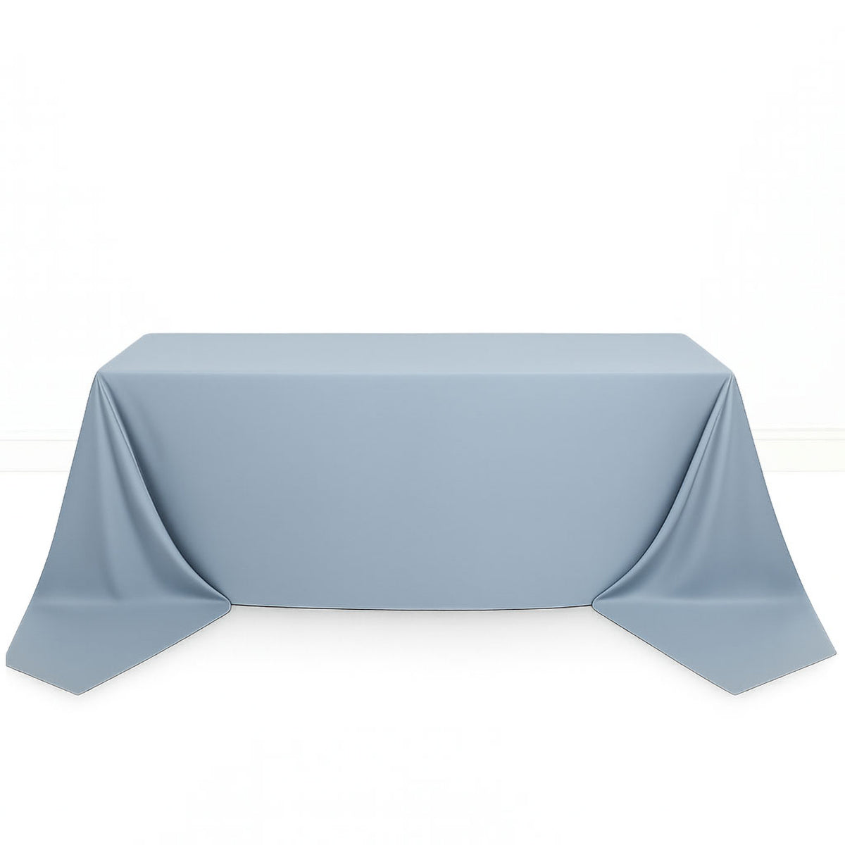 Scuba Polyester Rectangular Tablecloth 90"x156" - By TCF Linens