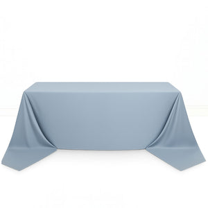 Scuba Polyester Rectangular Tablecloth 90"x156" - By TCF Linens