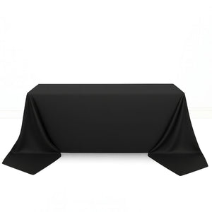 Scuba Polyester Rectangular Tablecloth 90"x156" - By TCF Linens