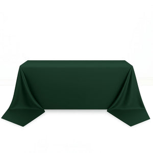 Scuba Polyester Rectangular Tablecloth 90"x156" - By TCF Linens