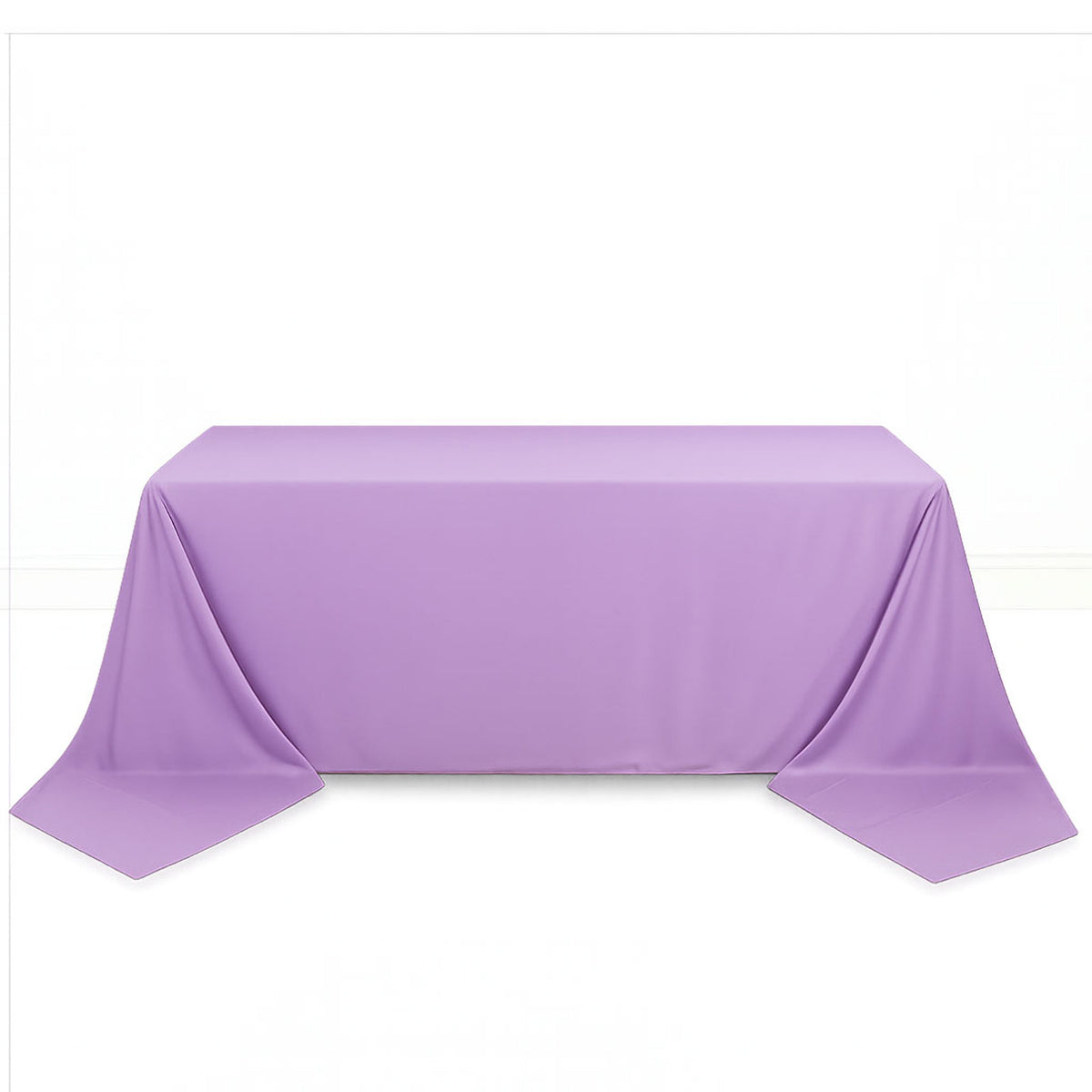 Scuba Polyester Rectangular Tablecloth 90"x156" - By TCF Linens
