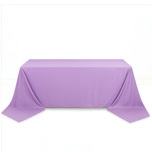 Scuba Polyester Rectangular Tablecloth 90"x156" - By TCF Linens