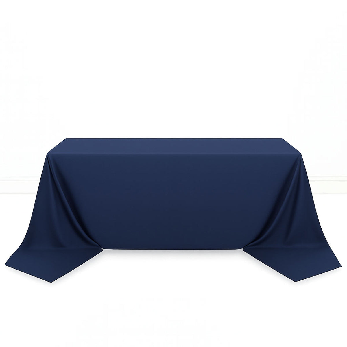 Scuba Polyester Rectangular Tablecloth 90"x156" - By TCF Linens
