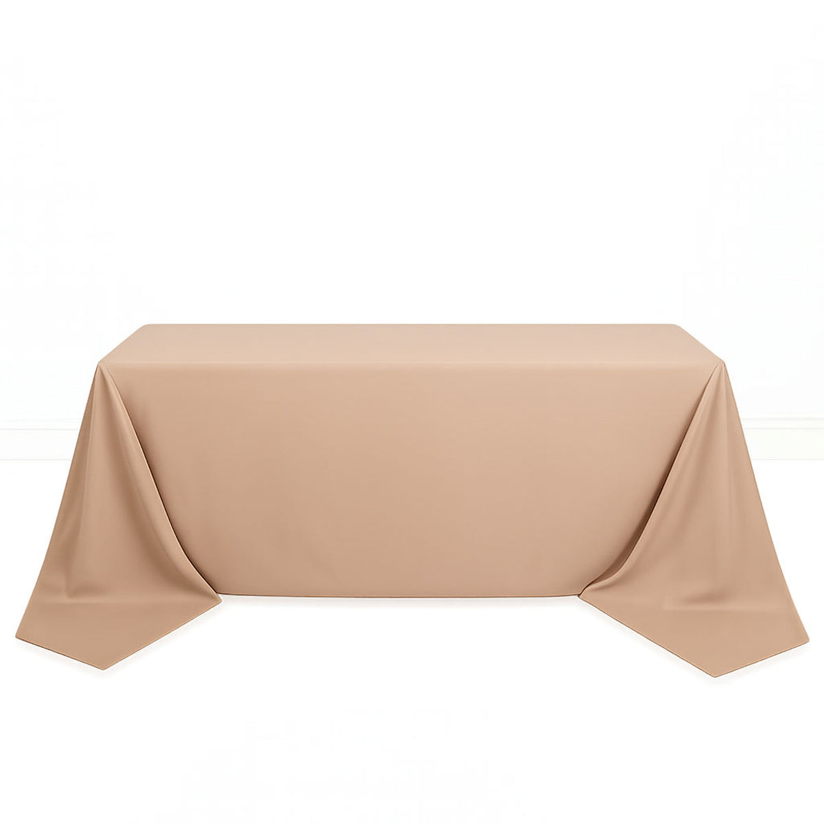 Scuba Polyester Rectangular Tablecloth 90"x156" - By TCF Linens