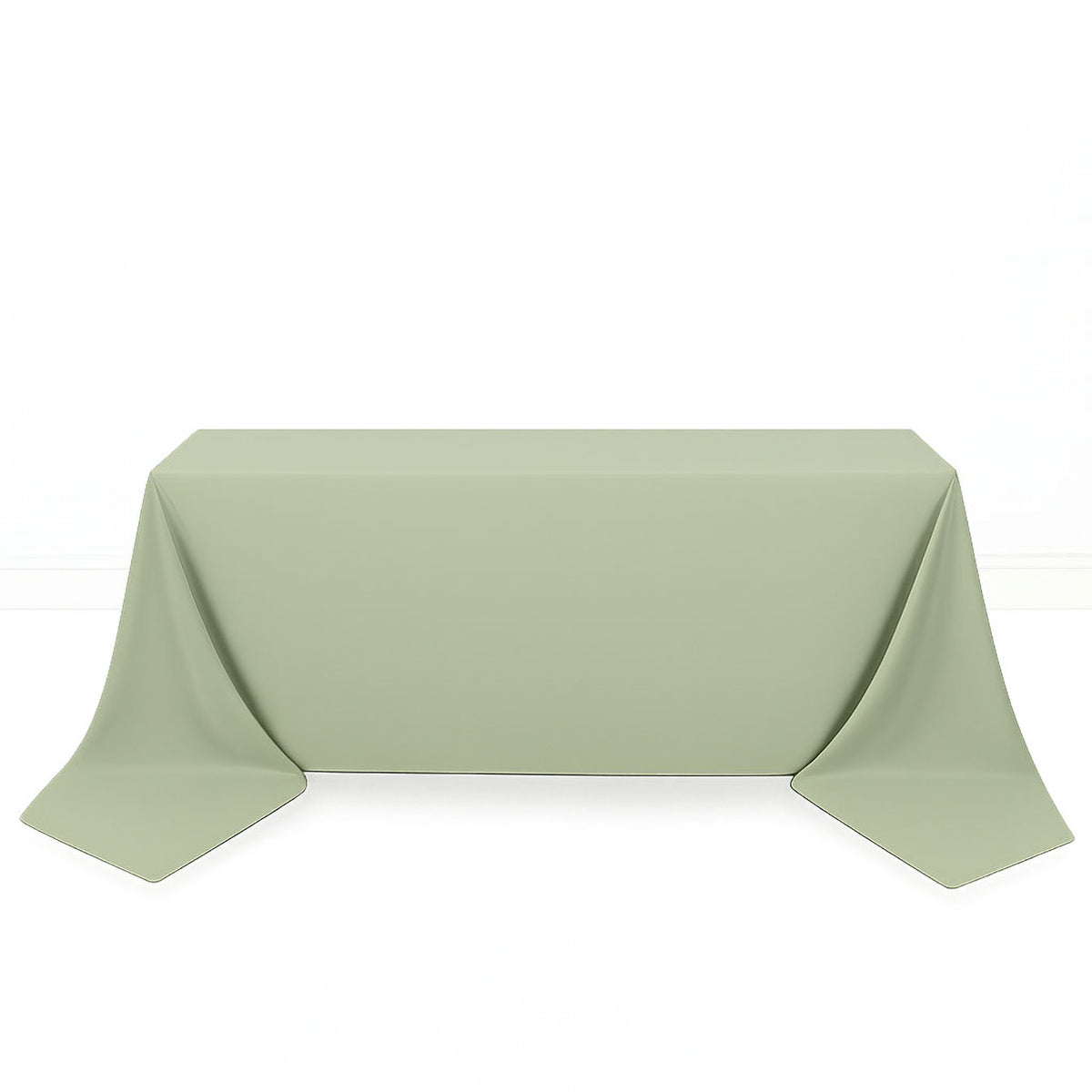 Scuba Polyester Rectangular Tablecloth 90"x156" - By TCF Linens
