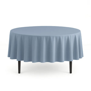 Scuba Polyester Round Tablecloth 90" - By TCF Linens