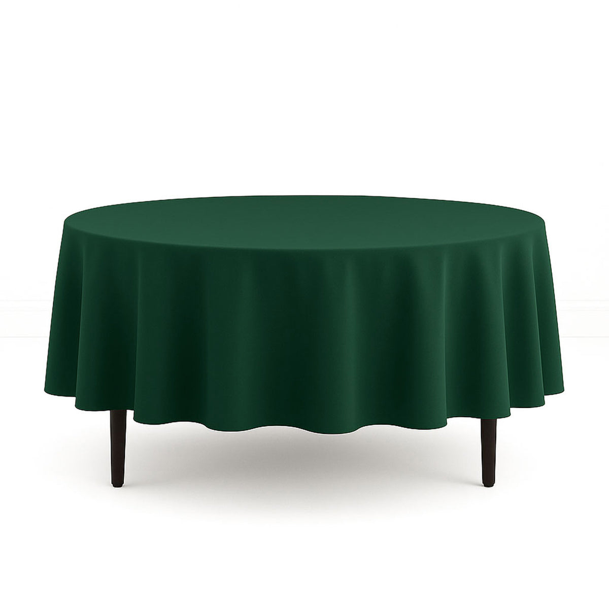 Scuba Polyester Round Tablecloth 90" - By TCF Linens