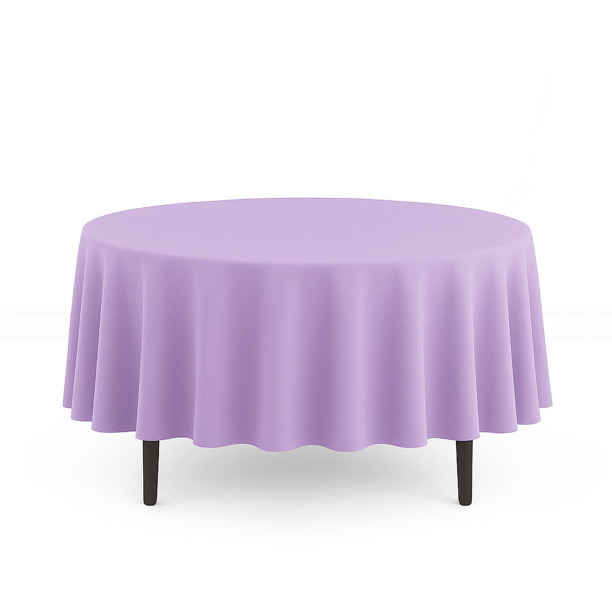Scuba Polyester Round Tablecloth 90" - By TCF Linens