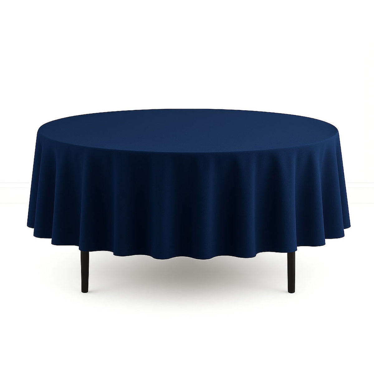 Scuba Polyester Round Tablecloth 90" - By TCF Linens
