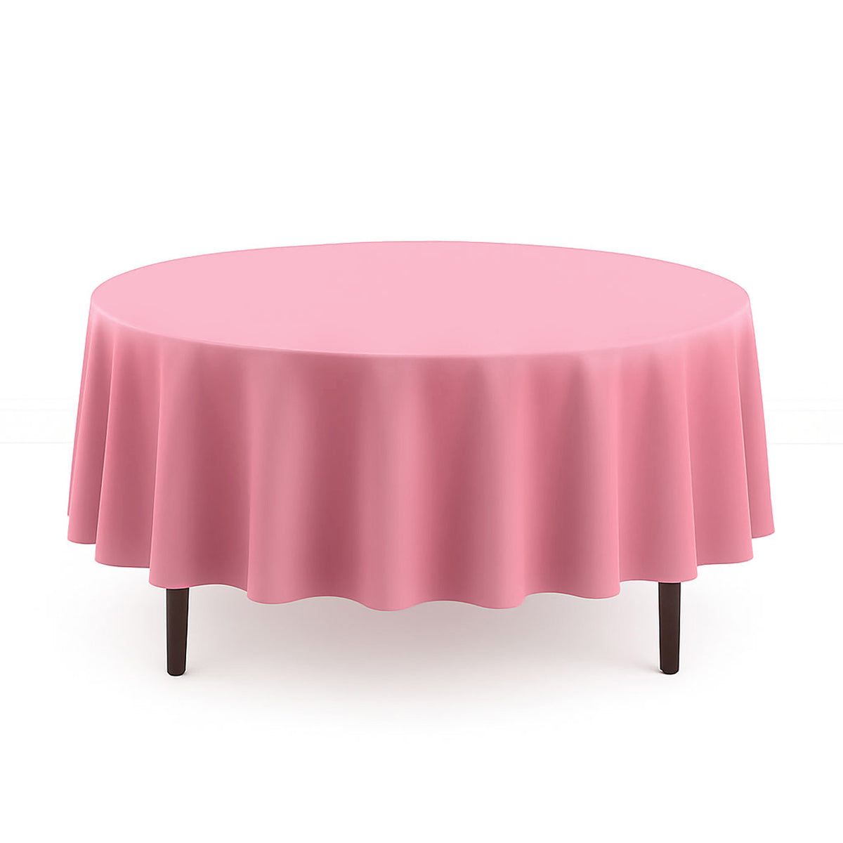 Scuba Polyester Round Tablecloth 90" - By TCF Linens