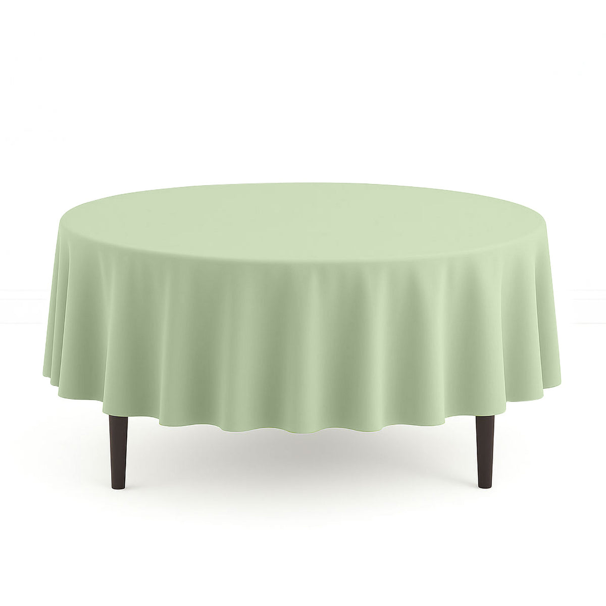 Scuba Polyester Round Tablecloth 90" - By TCF Linens