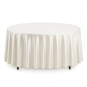 Scuba Polyester Round Tablecloth 108" - By TCF Linens