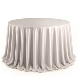 Scuba Polyester Round Tablecloth 132" - By TCF Linens