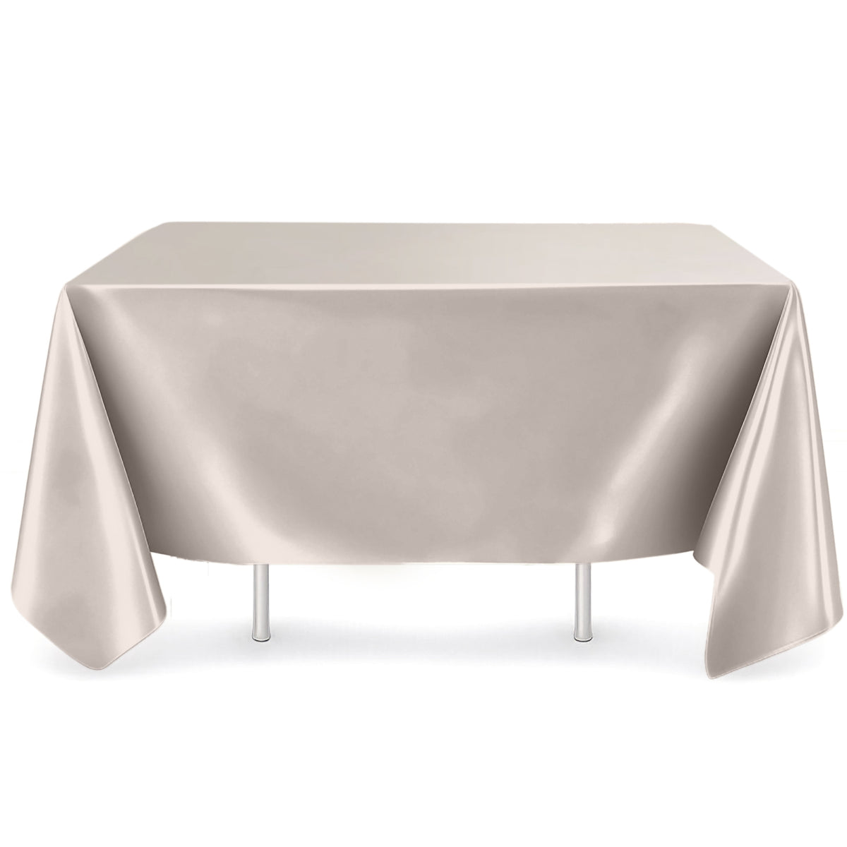 Scuba Polyester Square Tablecloth 70"x70" - By TCF Linens
