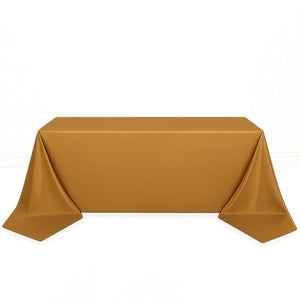 Scuba Polyester Rectangular Tablecloth 90"x156" - By TCF Linens