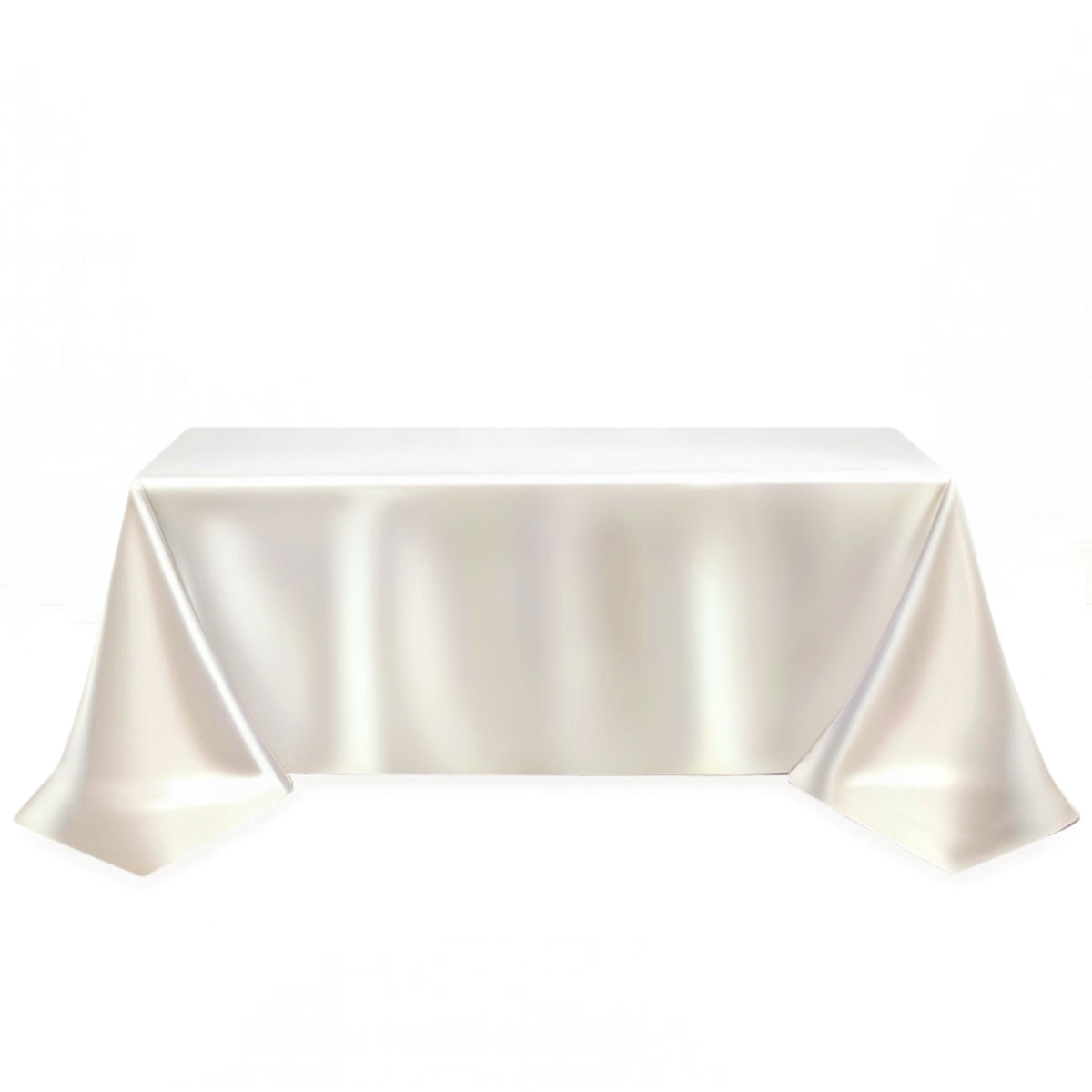 Scuba Polyester Rectangular Tablecloth 90"x156" - By TCF Linens