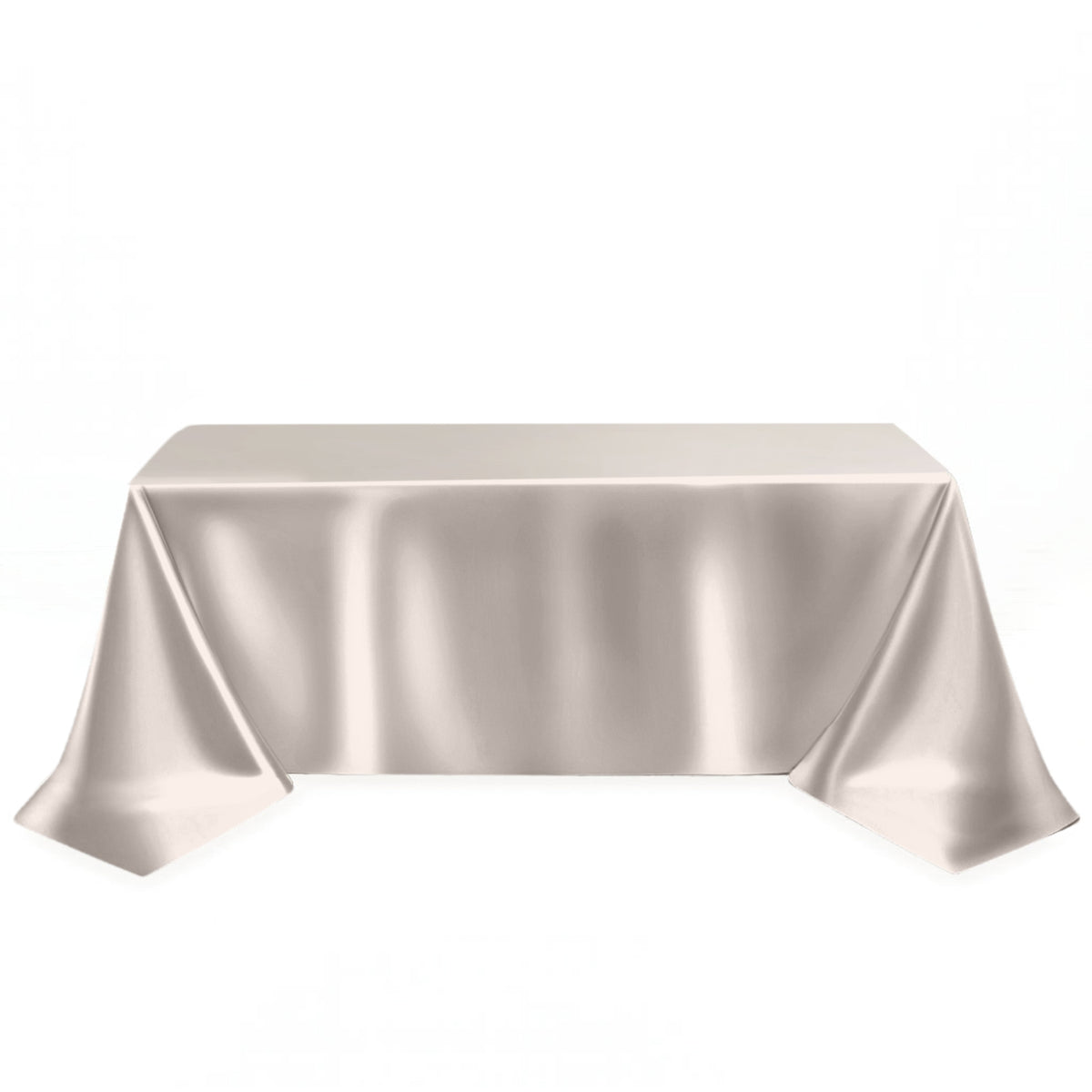 Scuba Polyester Rectangular Tablecloth 90"x156" - By TCF Linens