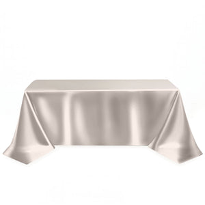 Scuba Polyester Rectangular Tablecloth 90"x156" - By TCF Linens