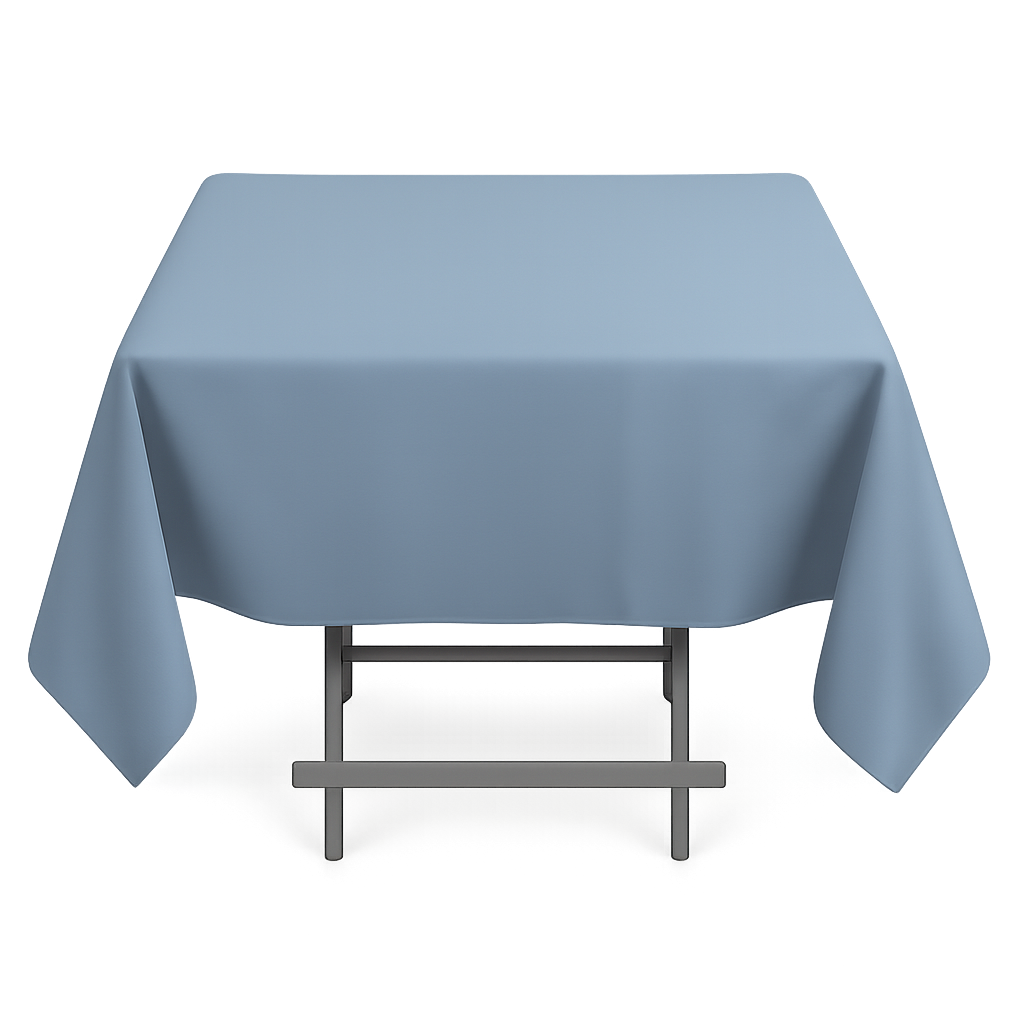 Premium Polyester Square Tablecloth 54"x54" - 220GSM - By TCF Linens