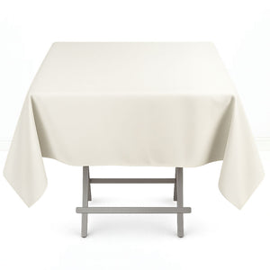 Premium Polyester Square Tablecloth 54"x54" - 220GSM - By TCF Linens