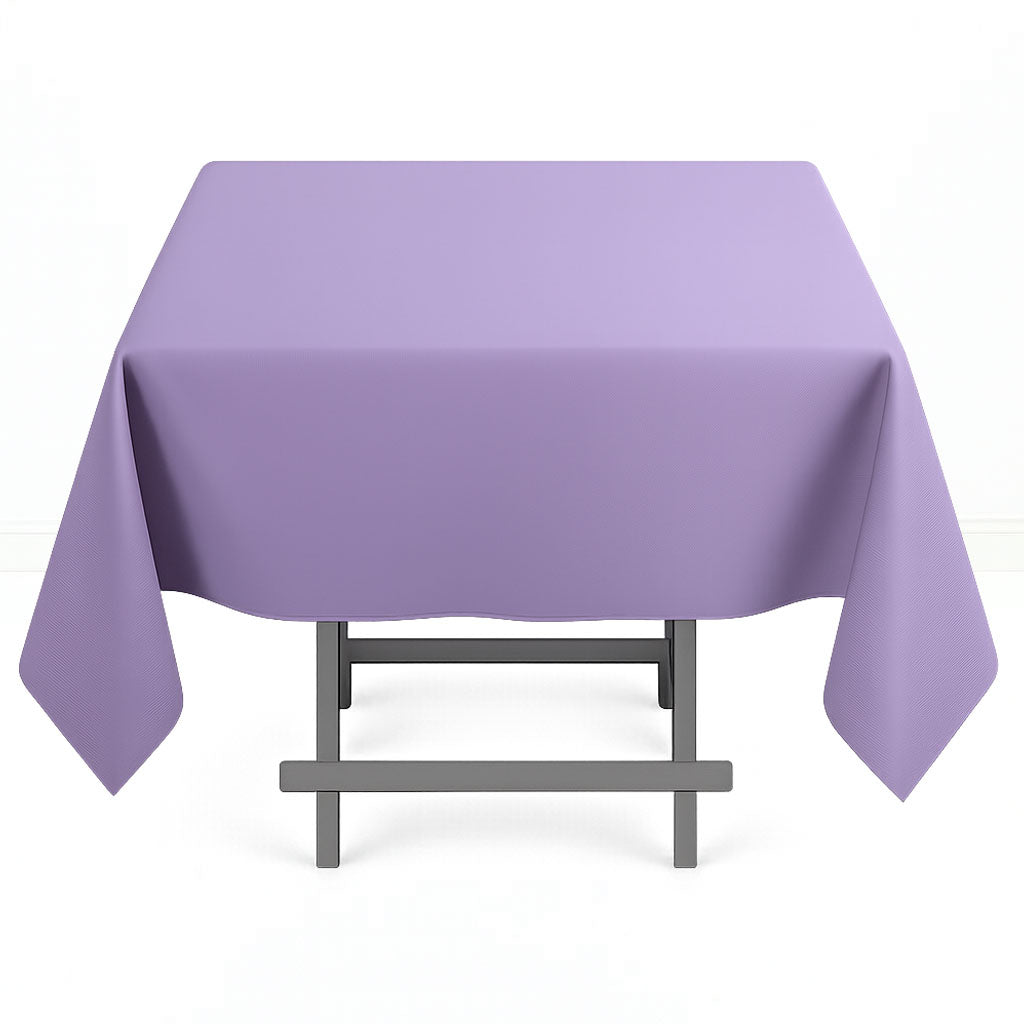 Premium Polyester Square Tablecloth 54"x54" - 220GSM - By TCF Linens