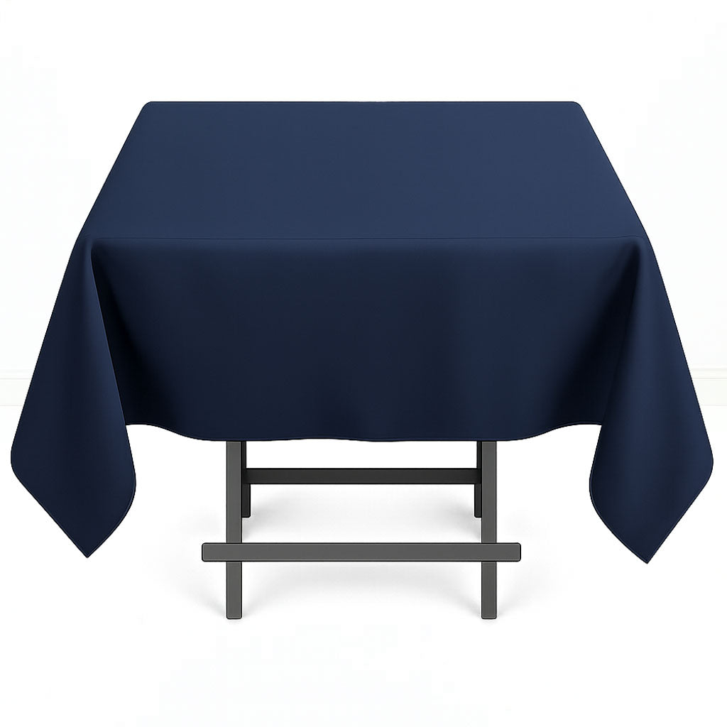 Premium Polyester Square Tablecloth 54"x54" - 220GSM - By TCF Linens
