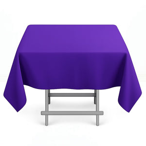 Premium Polyester Square Tablecloth 54"x54" - 220GSM - By TCF Linens