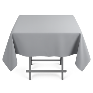 Premium Polyester Square Tablecloth 54"x54" - 220GSM - By TCF Linens