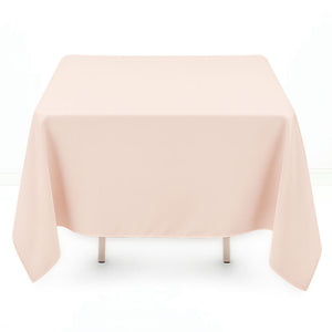 Premium Polyester Square Tablecloth 70"x70" - 220GSM- By TCF Linens