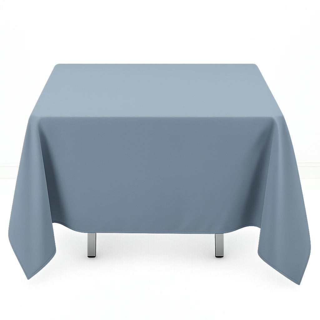 Premium Polyester Square Tablecloth 70"x70" - 220GSM- By TCF Linens