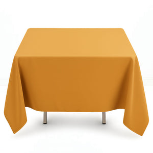 Premium Polyester Square Tablecloth 70"x70" - 220GSM- By TCF Linens