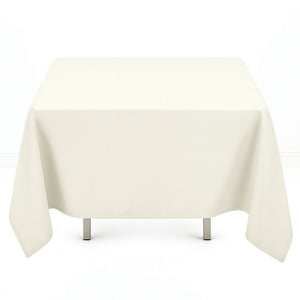 Premium Polyester Square Tablecloth 70"x70" - 220GSM- By TCF Linens