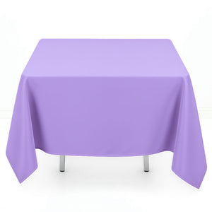 Premium Polyester Square Tablecloth 70"x70" - 220GSM- By TCF Linens