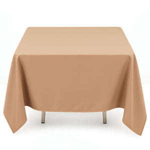 Premium Polyester Square Tablecloth 70"x70" - 220GSM- By TCF Linens