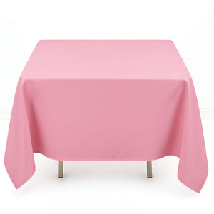 Premium Polyester Square Tablecloth 70"x70" - 220GSM- By TCF Linens