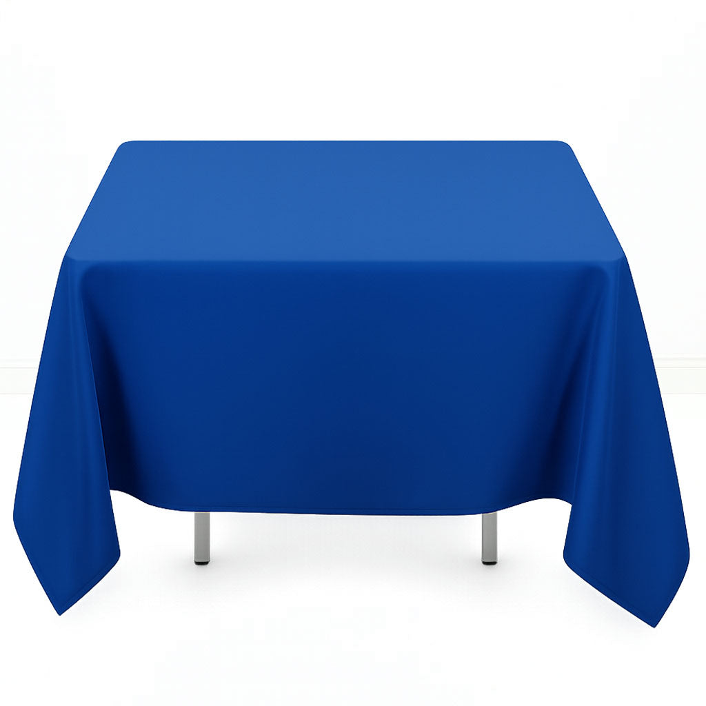Premium Polyester Square Tablecloth 70"x70" - 220GSM- By TCF Linens