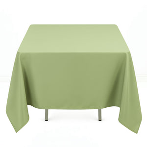 Premium Polyester Square Tablecloth 70"x70" - 220GSM- By TCF Linens