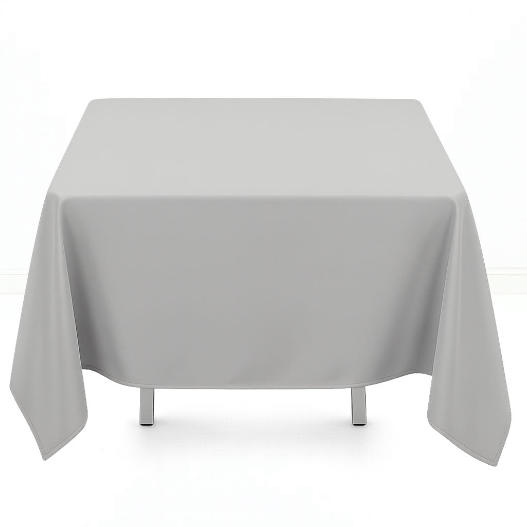 Premium Polyester Square Tablecloth 70"x70" - 220GSM- By TCF Linens