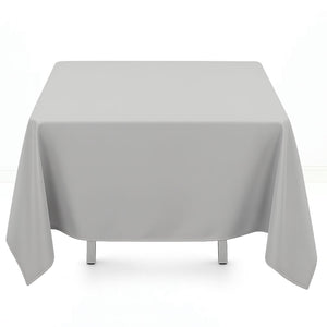 Premium Polyester Square Tablecloth 70"x70" - 220GSM- By TCF Linens