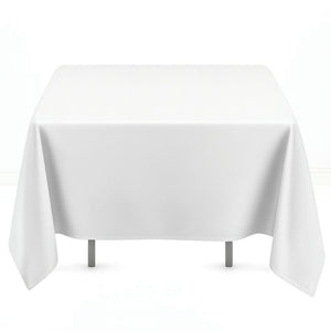 Premium Polyester Square Tablecloth 70"x70" - 220GSM- By TCF Linens