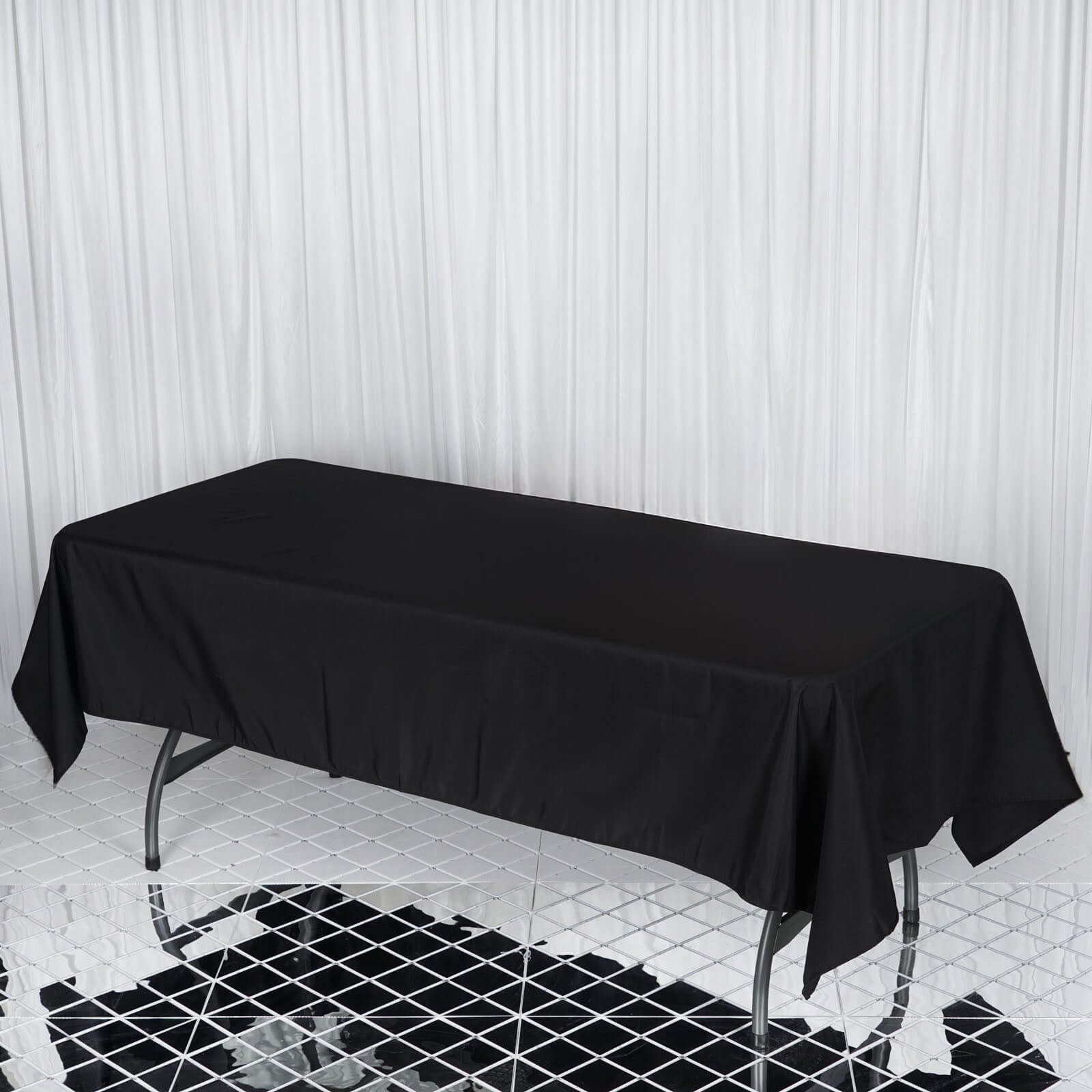 Premium Polyester Rectangle Tablecloth 60"x102" - 220GSM - By TCF Linens
